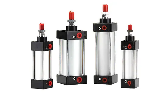 Su 80 63 50 125 160 200 Custom Small & Big Aluminum Double Acting Standard Pneumatic Air Magnetic Cylinder